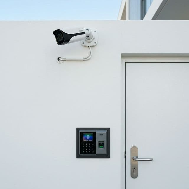 Security installation work by Samas Tech